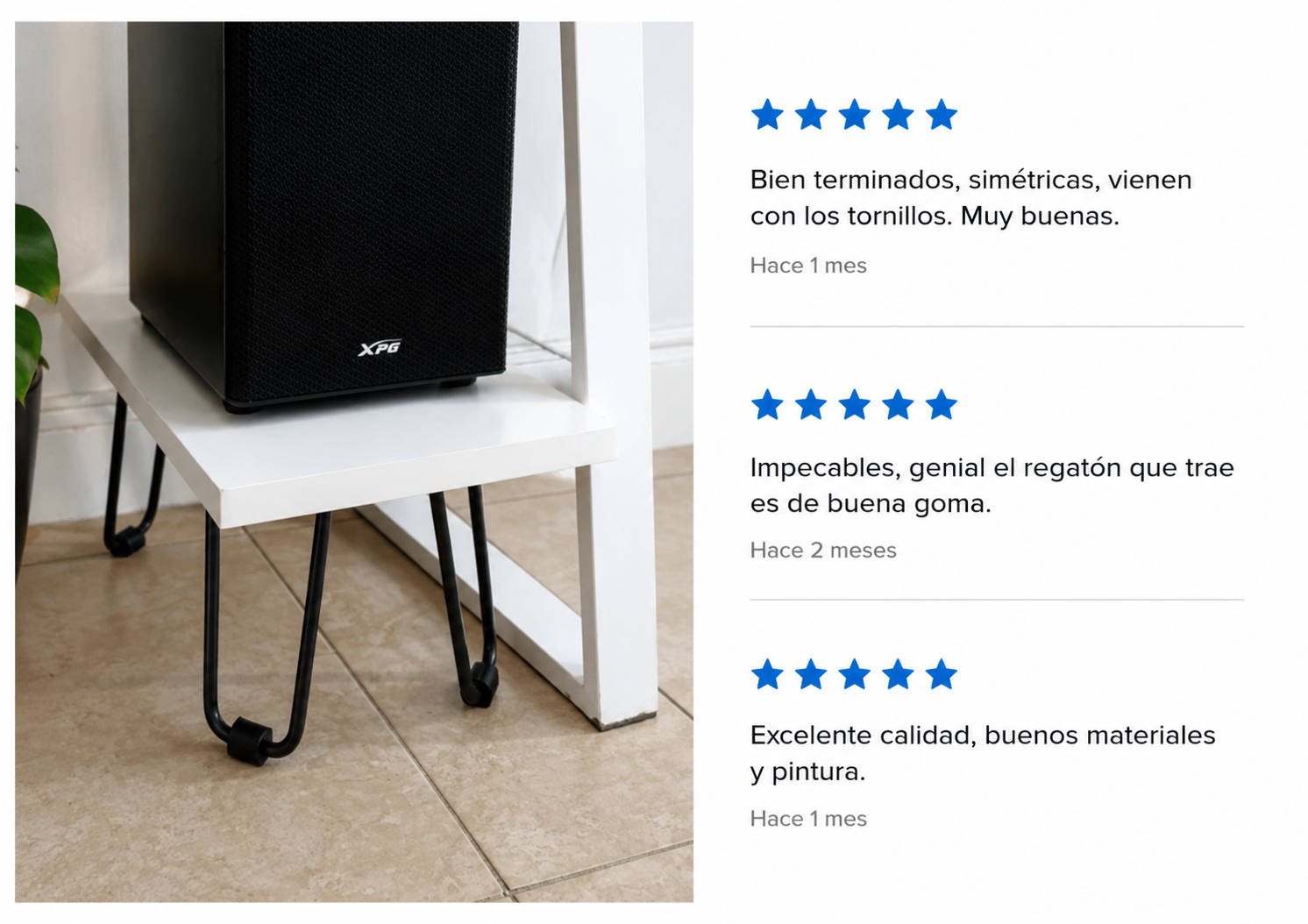 Producto instalado por un cliente de Orbia Deco